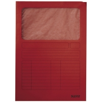 Leitz chemise à fenêtre A4 (100 pièces) - rouge 39500025 202898