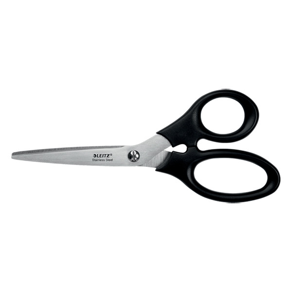 Leitz ciseaux en acier inoxydable 185 mm - noir 54240095 227665 - 1