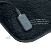 Leitz iComfi housse de chaise chauffante - gris foncé 401303 - 4