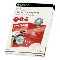Leitz iLAM pochette de plastification A4 brillante 2x175 microns (100 pièces) 74830000 211094