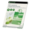 Leitz iLAM pochette de plastification auto-adhésive A4 brillante 2x80 microns (100 pièces) 33872 211118 - 1