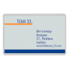 Leitz iLAM pochette de plastification pour cartes de crédit 54 x 86 mm brillant 2x125 microns (100 pièces) 33810 211120 - 2
