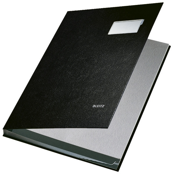 Leitz parapheur à 10 compartiments A4 (recouvert de PP) - noir 57010095 202872 - 1