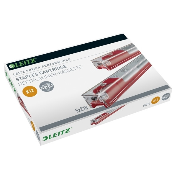 Leitz power performance K12 cartouche (5 x 210 pièces) 55940000 211430 - 1