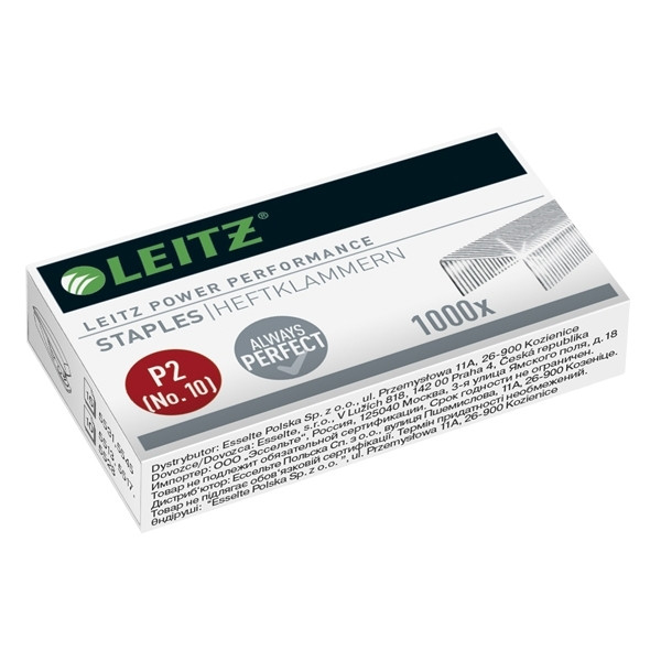 Leitz power performance P2 (n°10) agrafes (1000 pièces) 55770000 211414 - 1