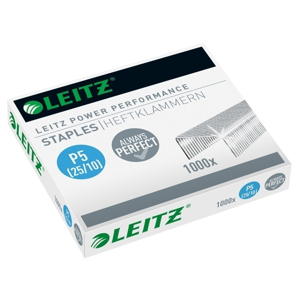 Leitz power performance P5 (25/10) agrafes (1000 pièces) 55740000 211420 - 1