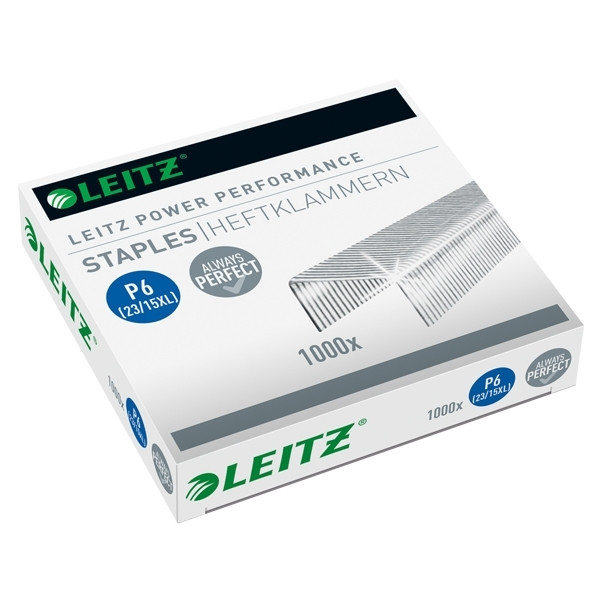 Leitz power performance P6 (23/15XL) agrafes (1000 pièces) 55790000 211422 - 1
