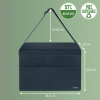 Leitz sac de rangement en tissu avec rabat (M) - gris SE001136 - 3