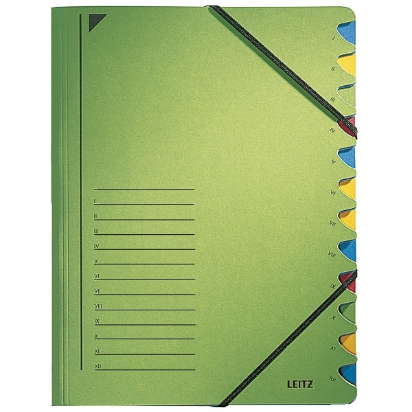 Leitz trieur (12 onglets) - vert 39120055 202864 - 1