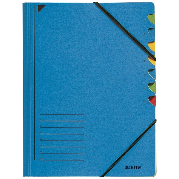 Leitz trieur (7 onglets) - bleu 39070035 202856 - 1