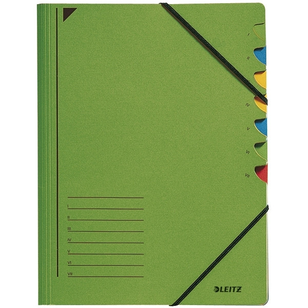 Leitz trieur (7 onglets) - vert 39070055 202858 - 1