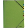 Leitz trieur (7 onglets) - vert