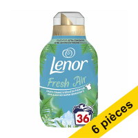 Offre : 6x Lenor Fresh Air Outdoorable Aurore Boréale adoucissant 504 ml (36 lavages)