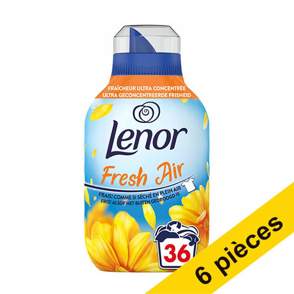 Offre : 6x Lenor Fresh Air Outdoorable Soleil Radieux 504 ml (36 lavages) SLE00555 - 1