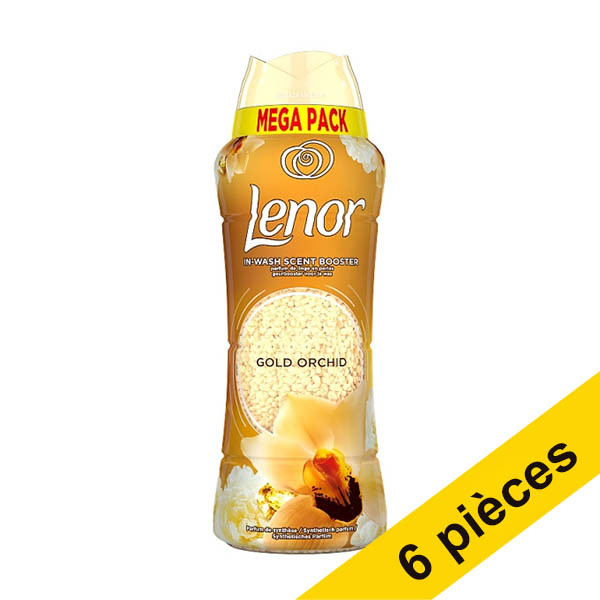 Offre : 6x Lenor Orchidée Dorée perles parfumées (495 grammes) SLE00507 - 1