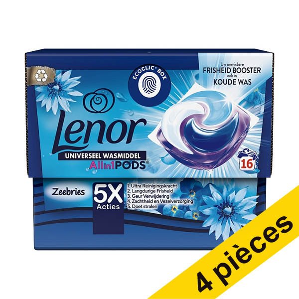 Lenor Offre : Lenor Sea Breeze All-in-1 pods lessive (64 lavages)  SLE00481 - 1