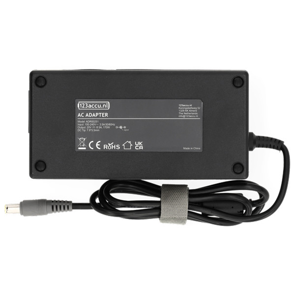 Lenovo adaptateur (20V, 8,5A, 170W, marque 123accu) ADR00251 - 2