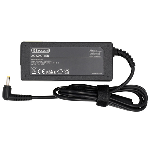 Lenovo adaptateur (20 V, 3,25 A, 65 W, marque 123accu) ADR00224 - 2