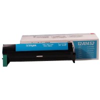 Lexmark 12A1452 toner cyan (d'origine) 12A1452 034180