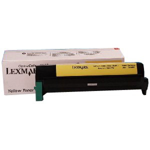 Lexmark 12A1453 toner jaune (d'origine) 12A1453 034185 - 1