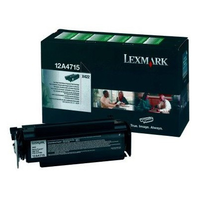 Lexmark 12A4715 toner haute capacité (d'origine) - noir 12A4715 034395 - 1