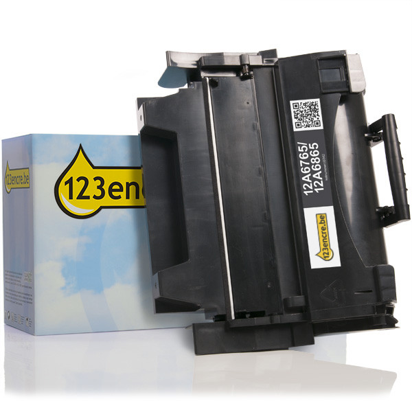 Lexmark 12A6765 / 12A6865 toner (marque 123encre) - noir 12A6865C 034228 - 1