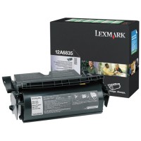 Lexmark 12A6835 toner haute capacité (d'origine) - noir 12A6835 034225