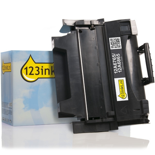 Lexmark 12A6860 toner (marque 123encre) - noir 12A6860C 034231 - 1