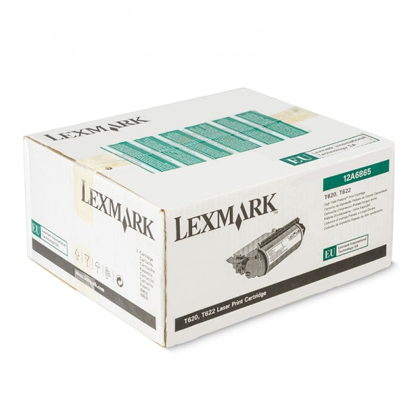 Lexmark 12A6865 toner haute capacité (d'origine) - noir 12A6865 034235 - 1