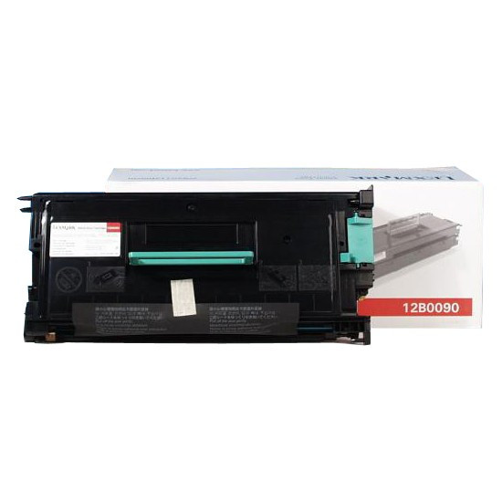 Lexmark 12B0090 toner (d'origine) - noir 12B0090 034385 - 1