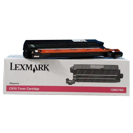 Lexmark 12N0769 toner magenta (d'origine) 12N0769 034560 - 1