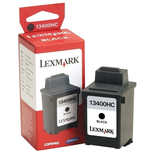 Lexmark 13400HC cartouche d'encre (d'origine) - noir 13400HCE 040000 - 1