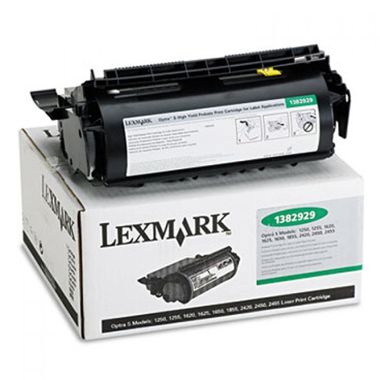 Lexmark 1382929 toner pour étiquettes haute capacité (d'origine) 1382929 037584 - 1