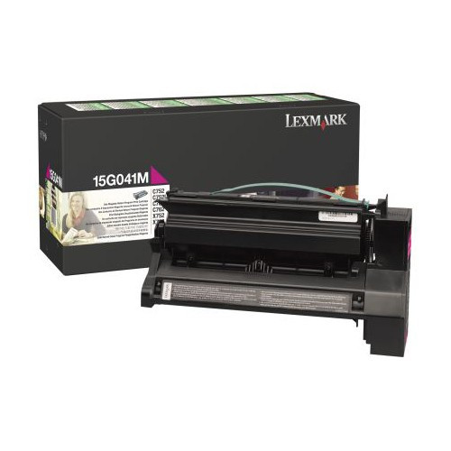 Lexmark 15G041M toner magenta (d'origine) 15G041M 034525 - 1