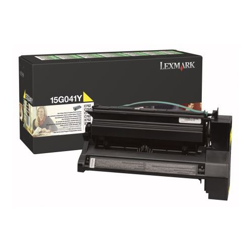 Lexmark 15G041Y Lexmark toner jaune (d'origine) 15G041Y 034530 - 1