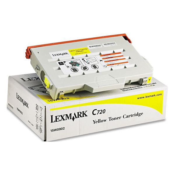 Lexmark 15W0902 toner jaune (d'origine) 15W0902 034470 - 1