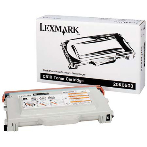 Lexmark 20K0503 toner noir (d'origine) 20K0503 034420 - 1