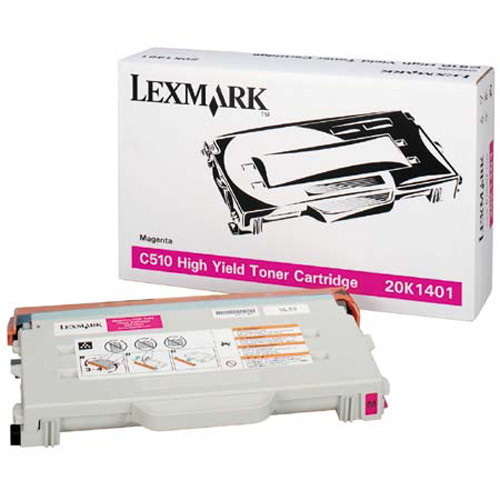Lexmark 20K1401 toner magenta haute capacité (d'origine) 20K1401 034430 - 1