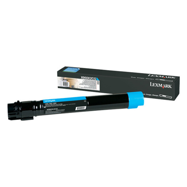 Lexmark 22Z0009 Lexmark toner cyan (d'origine) 22Z0009 037420 - 1