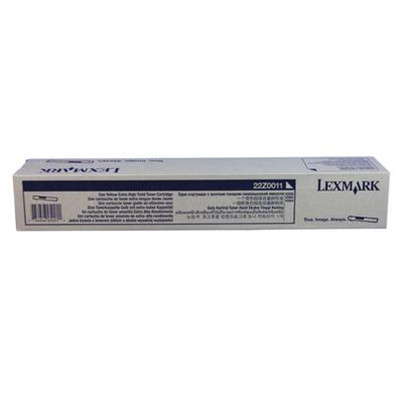 Lexmark 22Z0011 toner jaune (d'origine) 22Z0011 037424 - 1