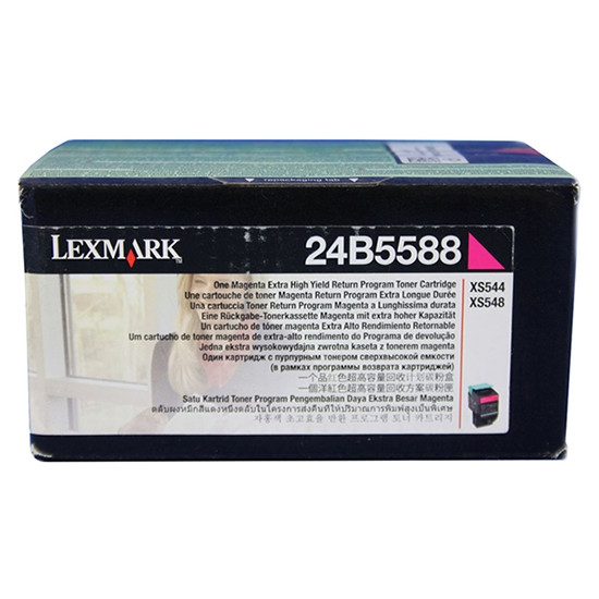 Lexmark 24B5588 toner magenta (d'origine) 24B5588 037400 - 1