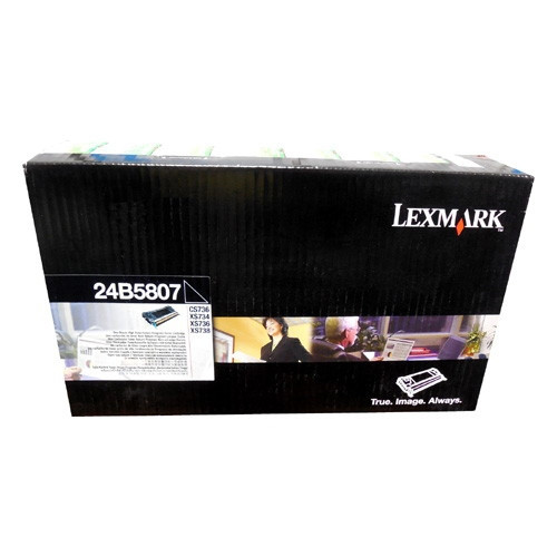 Lexmark 24B5807 toner noir (d'origine) 24B5807 037426 - 1