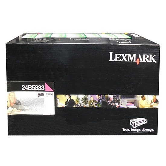 Lexmark 24B5833 toner magenta (d'origine) 24B5833 037410 - 1
