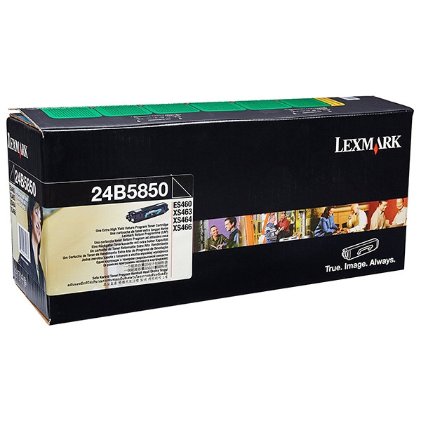 Lexmark 24B5850 toner (d'origine) - noir 24B5850 037434 - 1