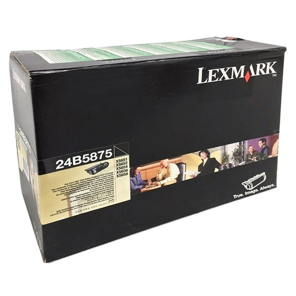 Lexmark 24B5875 toner (d'origine) - noir 24B5875 037404 - 1