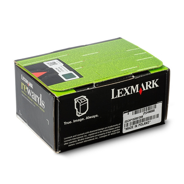 Lexmark 24B6008 Lexmark toner cyan (d'origine) 24B6008 037446 - 1