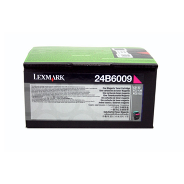 Lexmark 24B6009 toner magenta (d'origine) 24B6009 037448 - 1