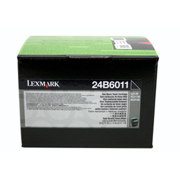 Lexmark 24B6011 toner noir (d'origine) 24B6011 037444 - 1