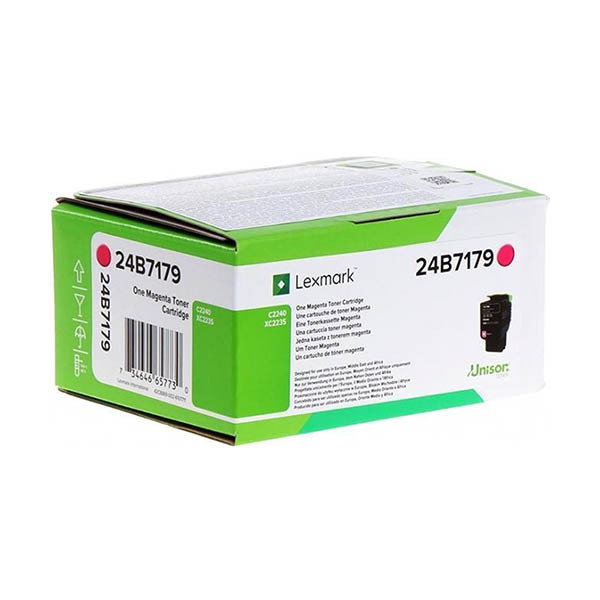 Lexmark 24B7179 toner magenta (d'origine) 037928 - 1
