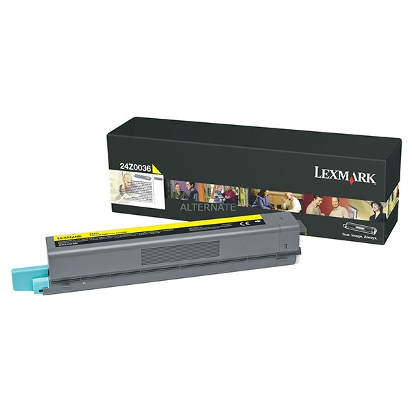 Lexmark 24Z0036 toner jaune (d'origine) 24Z0036 037712 - 1